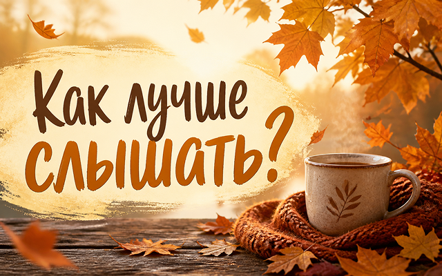Как лучше слышать?