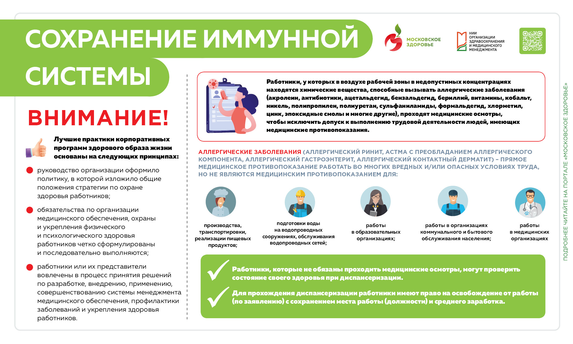 Укрепление здоровья работающих