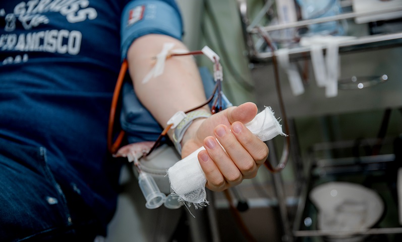 В октябре рекордное количество москвичей стали донорами плазмы